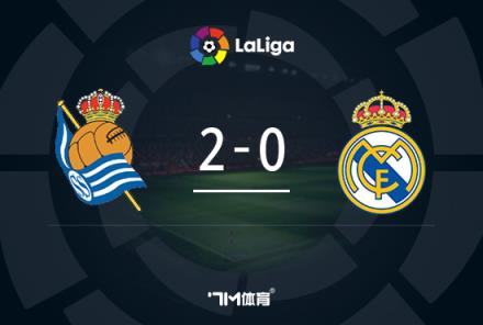 西甲-皇马遭皇社2-0逆转,卡瓦哈尔染红久保健英破门