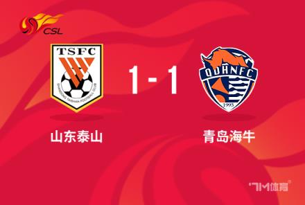 中超-泰山1-1海牛李源一破门迭戈建功