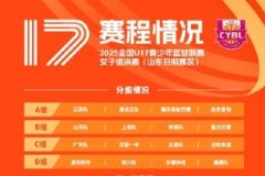 U17女子组决赛将于山东日照举行,5日-7日进行小组赛