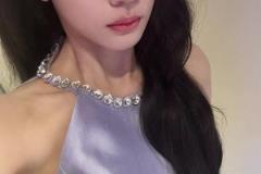 确实有韵味啊!美女主播婧雯:妹妹说紫色很有韵味~
