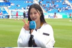 韩国网友:我都看吐了!K联赛嘉宾模仿女解说卖萌