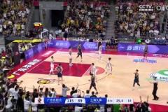 这次没问题比赛失去悬念,徐杰再次比出“晚安”庆祝手势