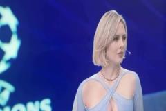这还看个球啊!国外男球迷看到欧冠热辣女主持的反应