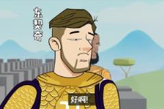 东契奇&詹姆斯动漫版:对手是戈贝尔?直接冲上去不就完了!