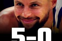 5-0!勇士继续保持对火箭系列赛不败纪录