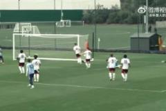 顶级天赋怪!阿森纳15岁小将道曼在U18比赛上演一球一助