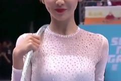 美娜穿上体操服无敌了,最美女主播应该没争议吧