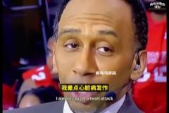 知名詹蜜夏普当场反水怒喷詹姆斯!美国杨毅:这都是我的词啊