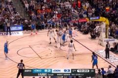 这里不是OKC!亚历山大上篮,威少积极补防送出残暴大帽!