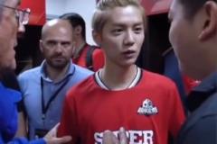 娱乐圈足球第一人!鹿晗在全明星赛上的水平起码有半职业了吧