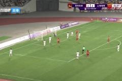 吴俊杰门前头顶脚踢两连击破门,苏州2-2扳平海港