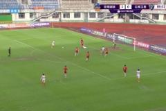 这球漂亮!高天意晃过防守队员推射破门,申花3-0无锡