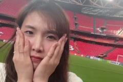 这钱花得值了!韩国电视台小姐姐高价买机票来看孙兴慜决赛