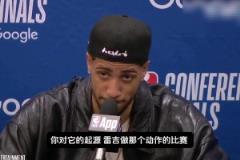 哈利的父亲在步行者队逆转取胜后模仿窒息手势!